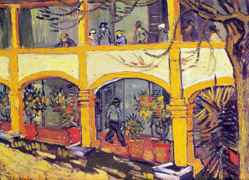 Vincent van Gogh Arles hospital 1